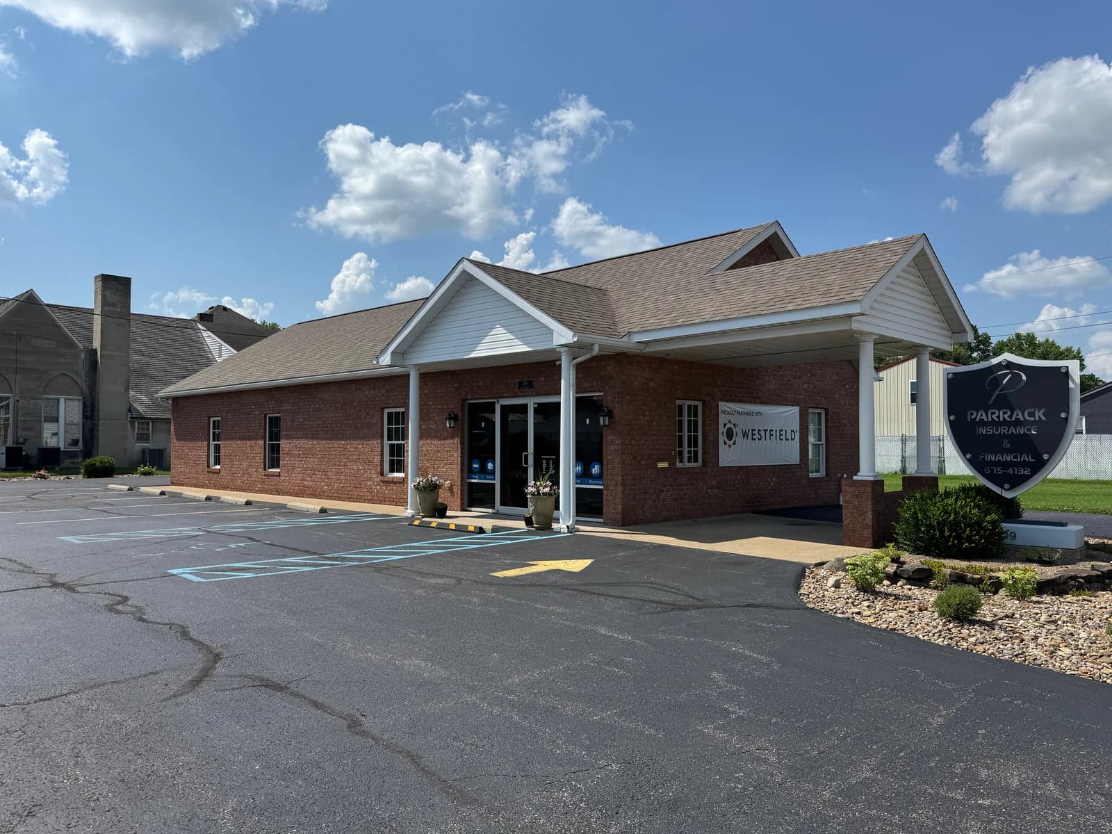 Jon Parrack Insurance office in Point Pleasant, West Virginia